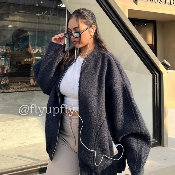 Zara * oversized bomber jacket - Picture 8 of 16